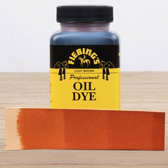 Краска для кожи (краст, РМД) на основе растворителя Fiebing's Oil Dye 4 oz. фото 1
