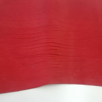 Кожа вороток шорно-седельная 02 красная 3,1-3,5 мм фото 2