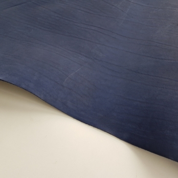 Кожа вороток шорно-седельная 02 синяя 2,1-2,5 мм фото 3