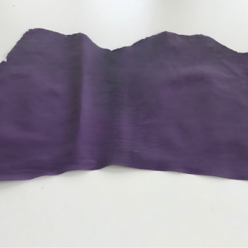 Кожа вороток галантерейная 02 фиолетовая 1,1-1,3 мм 4 сорт фото 2