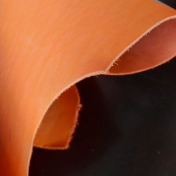 Кожа вороток шорно-седельная 02 апельсин 2,1-2,5 мм фото 2