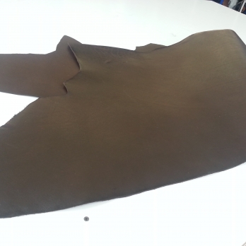 Вороток шорно-седельный с двусторонним покрытием коричневый 2,6-3,0 мм (Прибалтика) "46" фото 2