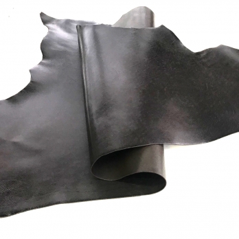 Вороток шорно-седельный с двусторонним покрытием коричневый Антик 2,6-3,0 мм "46" фото 1